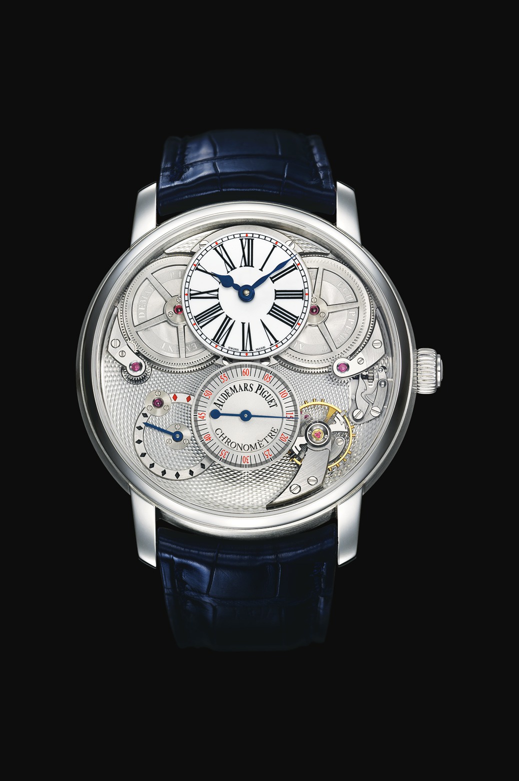 Audemars Piguet Jules Audemars Chrono AP Platinum watch REF: 26153PT.OO.D028CR.01